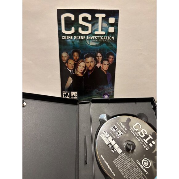 CSI: Crime Scene Investigation 2 Game Set PC CD-ROM Ubisoft Interactive Adventur - Picture 4 of 7